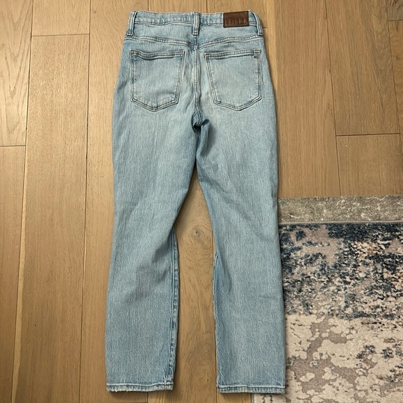 Madewell The High-Rise Slim Crop Boyjean Size 24 - Picture 3 of 6